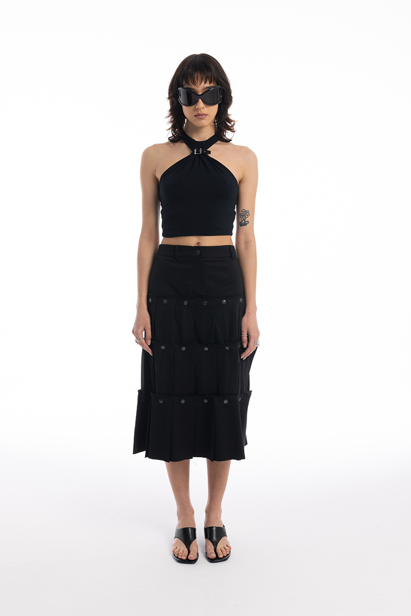 【HILLDA】25ss Dot Balloon Shorts HILLDA] Dot Balloon Shorts (Black) – SellerWork