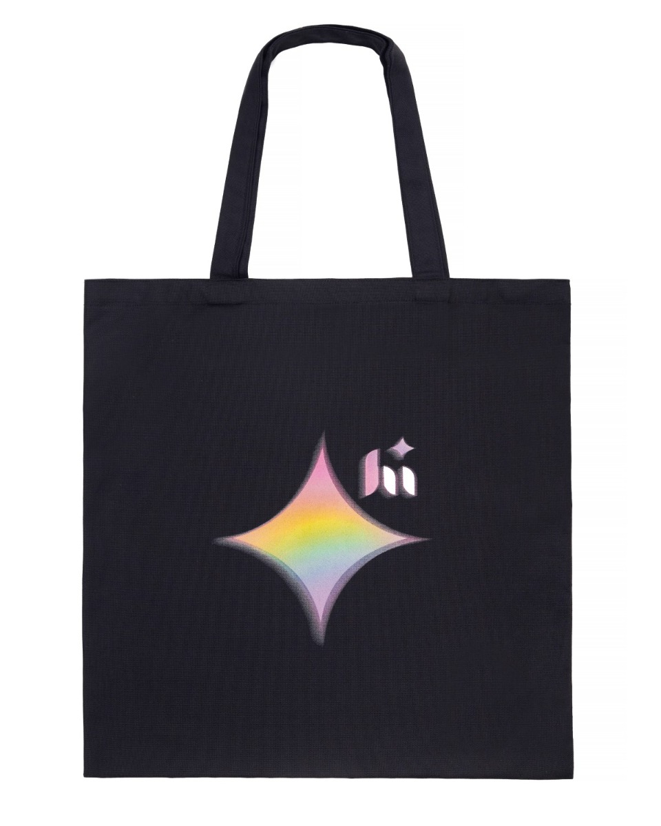 rainbow portal shopper bag