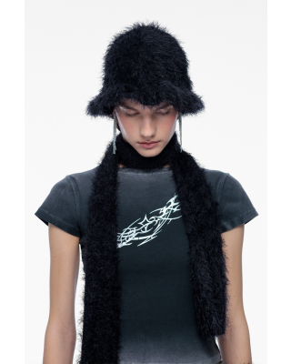 shaggy hat