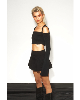 cutouts longsleeve black