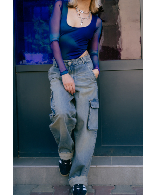 cargo pants denim