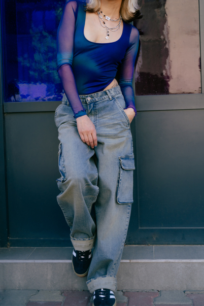 cargo pants denim