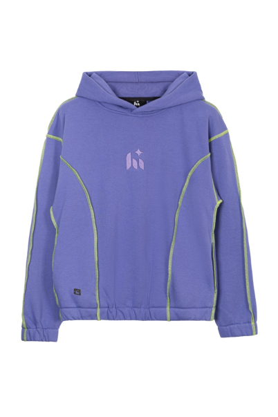 space suit hoodie violet