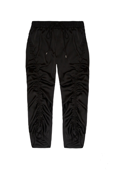 parachute pants black