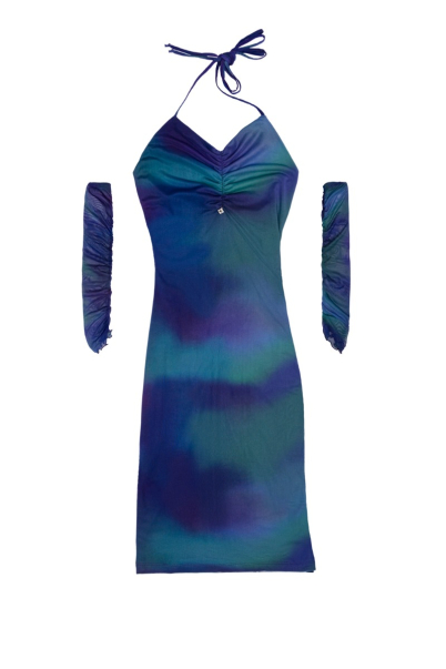 tied dress fluorite